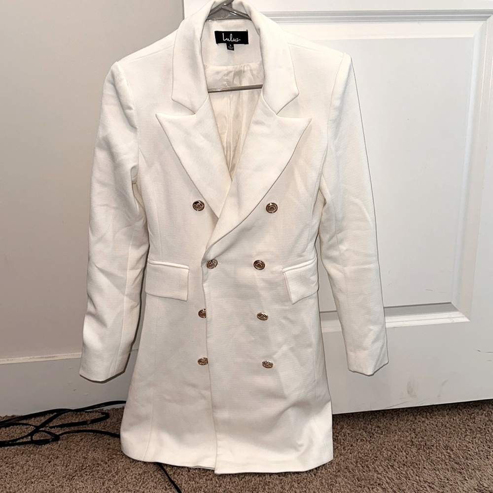 Lulus white jacket